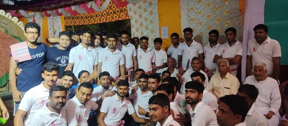 Together at the Puja